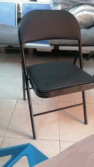 Foldable Black Chair