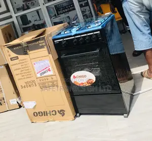 Flexible 4 Gas (Black) 60by60 Oven/Grill Chigo 
