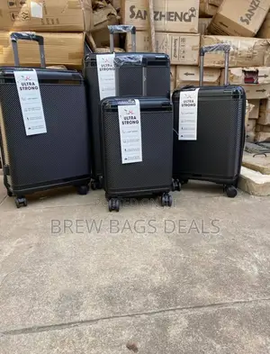 Ultra Strong 4set Black Jony Suitcase for Traveling