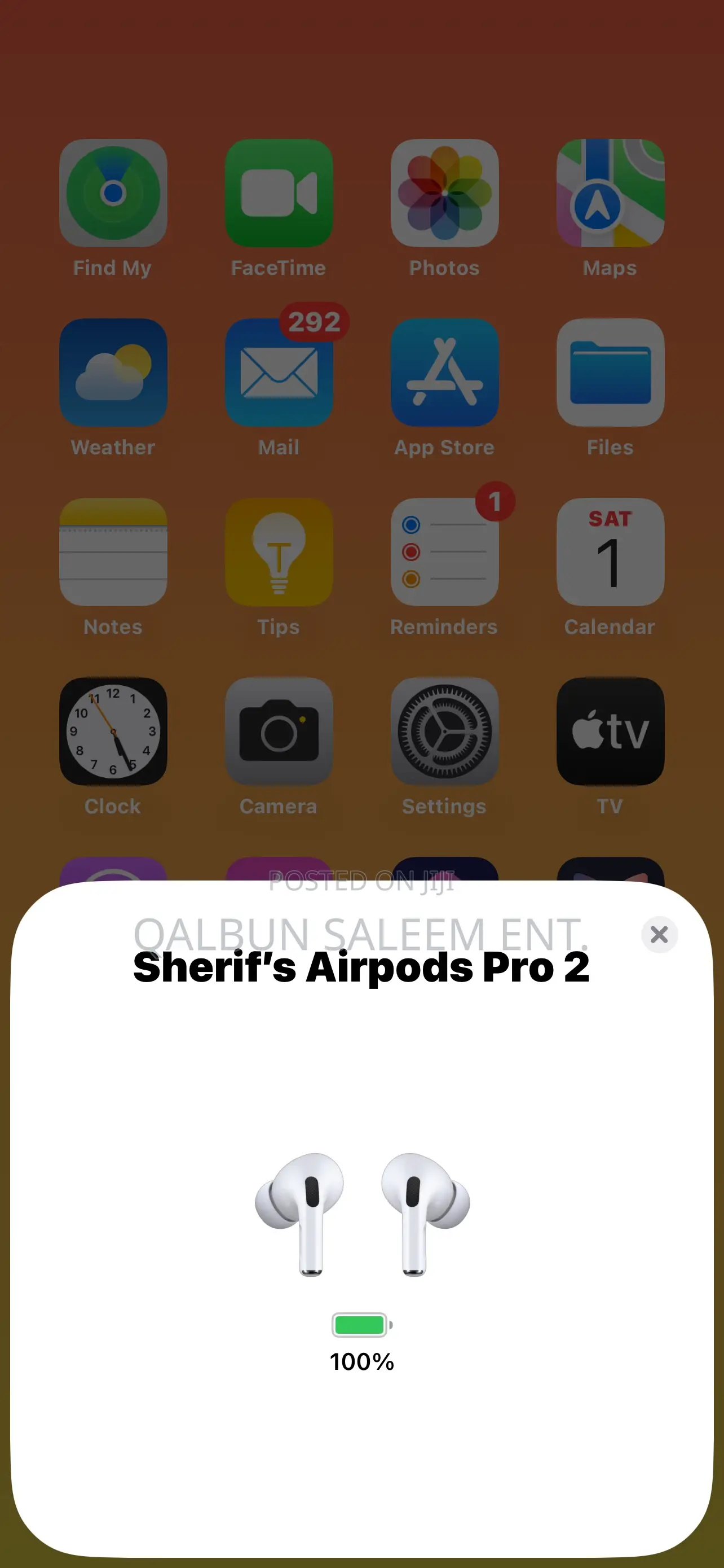 Original and Brand-New Apple Airpods Pro 2nd Generation With Free Case