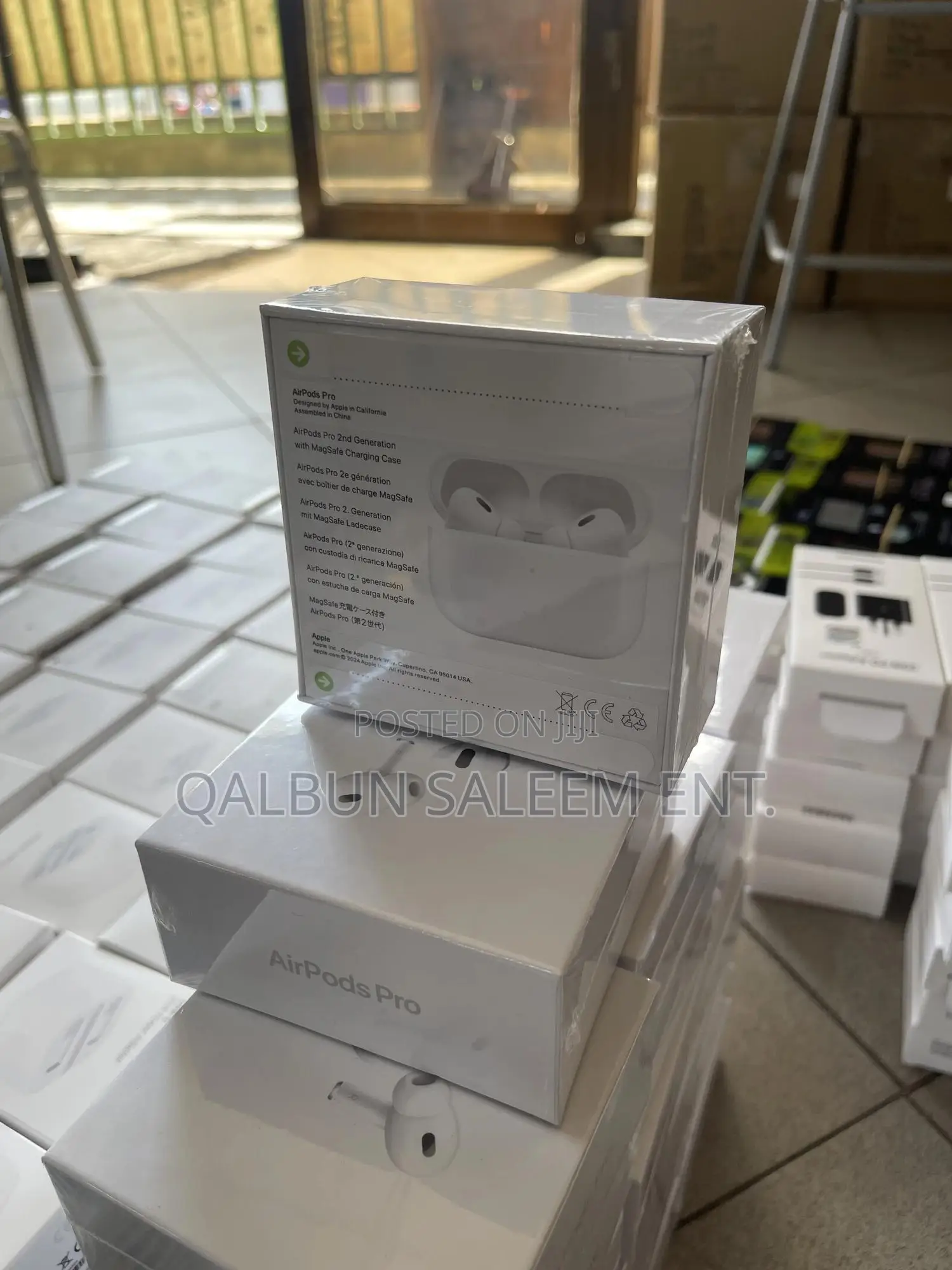 Original and Brand-New Apple Airpods Pro 2nd Generation With Free Case