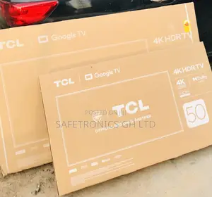Unique Authentic  50 Inch Smart (Black) TCL C645 Tv 