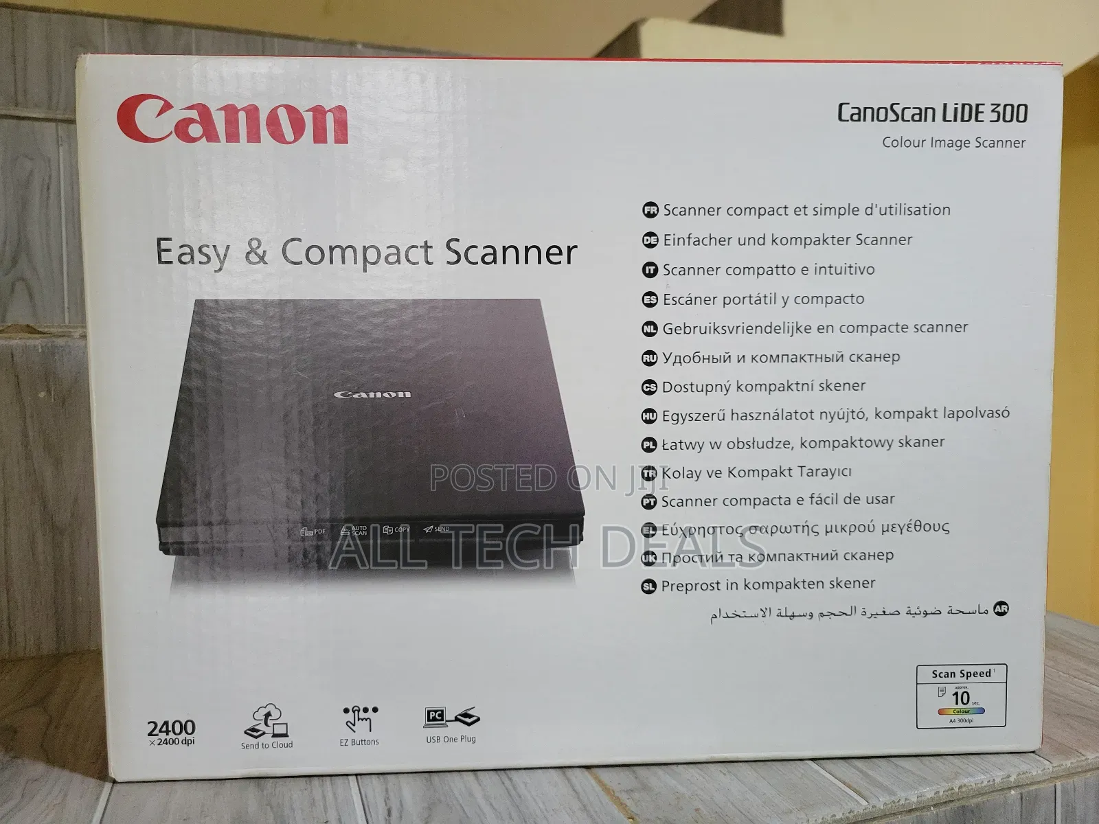 Canon Scan Lide 300 (Genuine Flatbed Scanner)