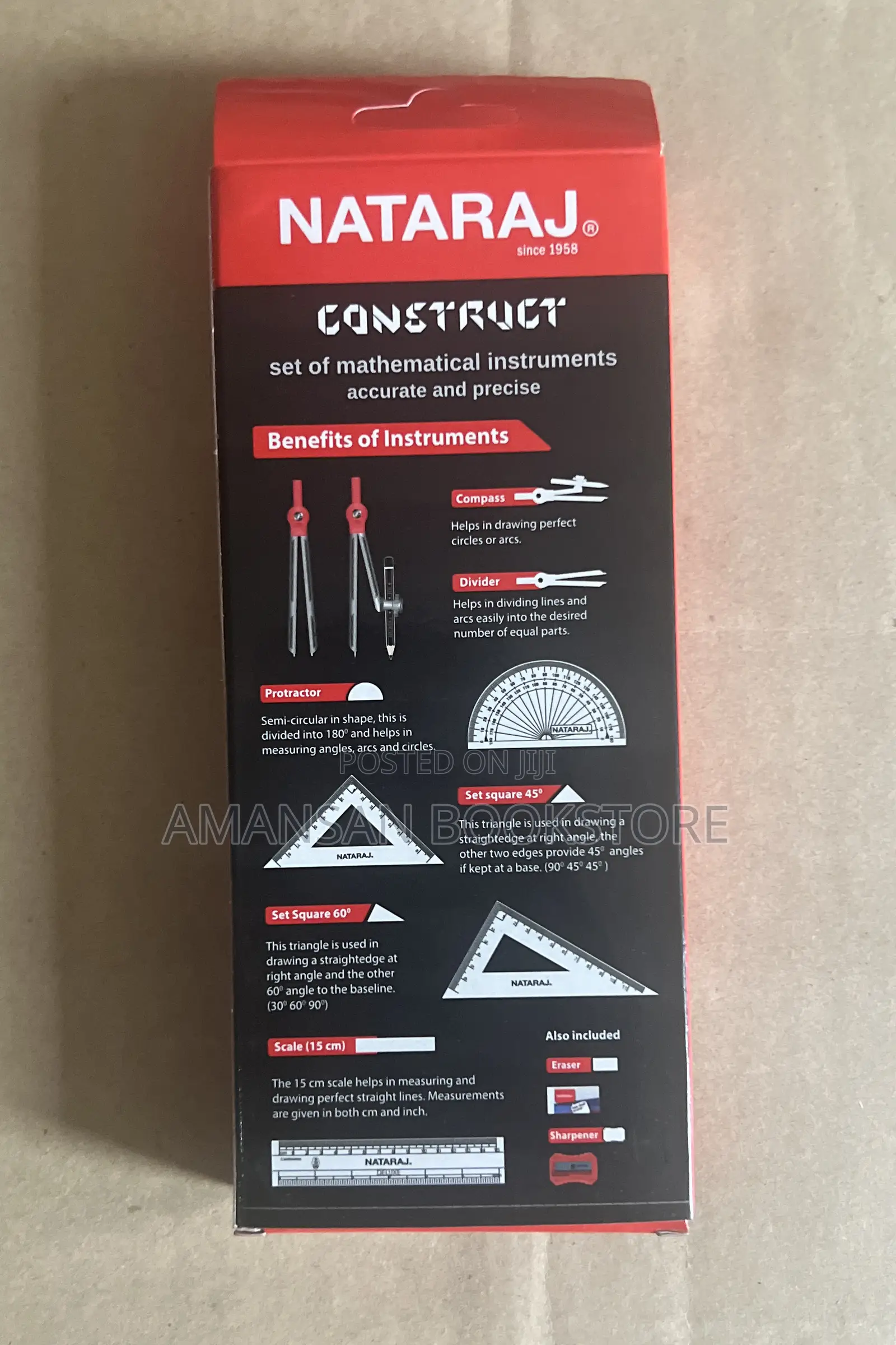 Nataraj Maths Set