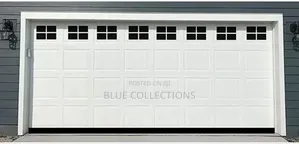 9×8automated Garage Door With Fanlight