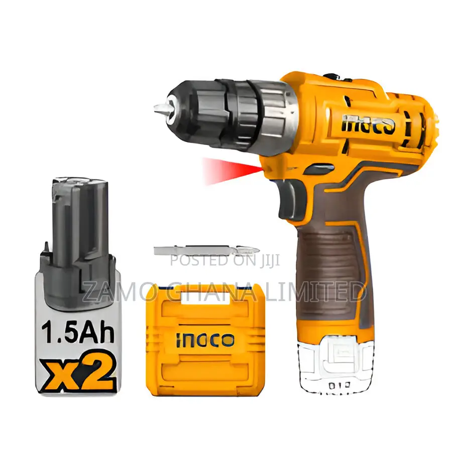 Cordless Drill 12v Type-C + 2 Battery - Cdli12202