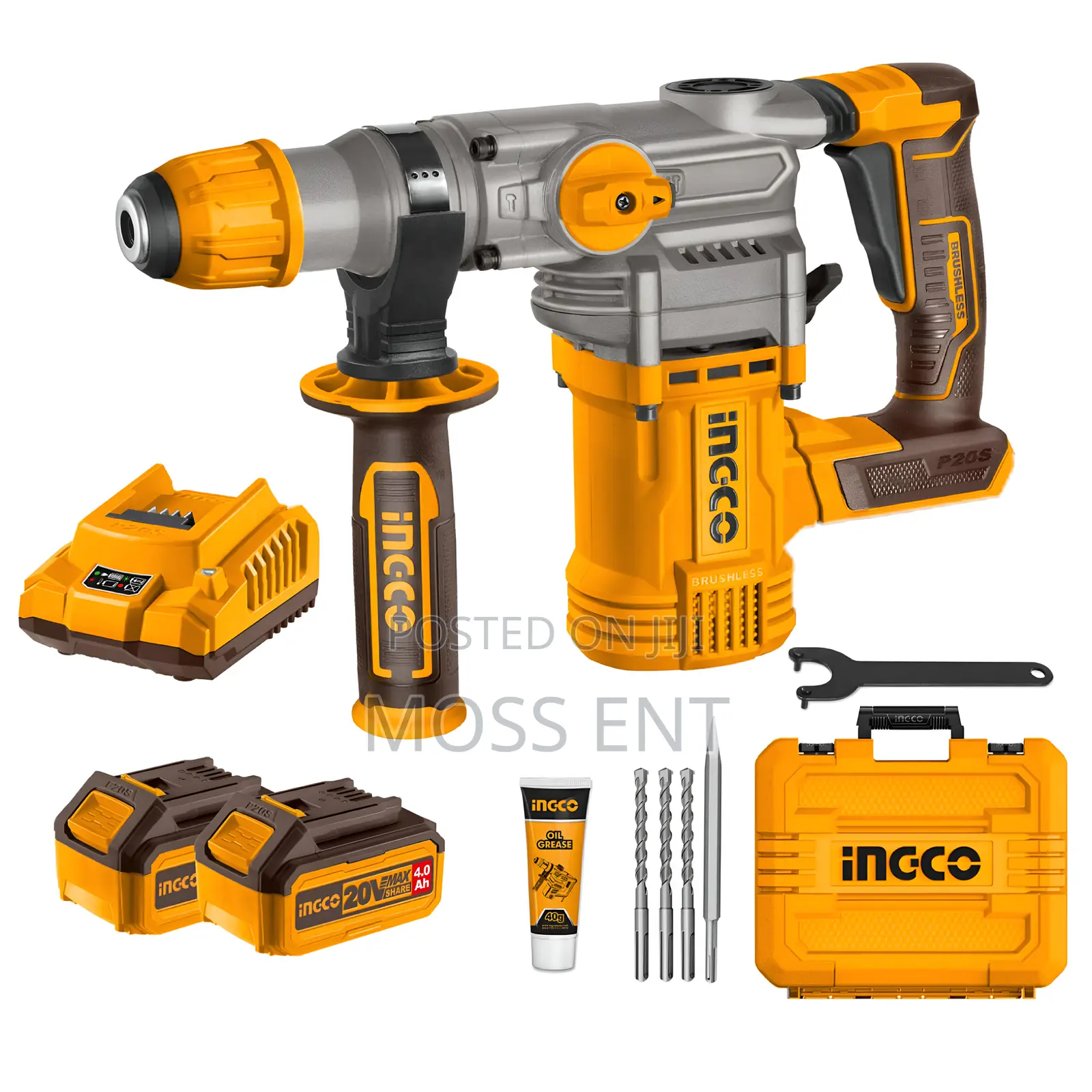 Rotary Hammer Full Set + 2 Battery All Accs - Crhli202882