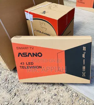 Check Out Asano 43 Inch Smart Electric Television.