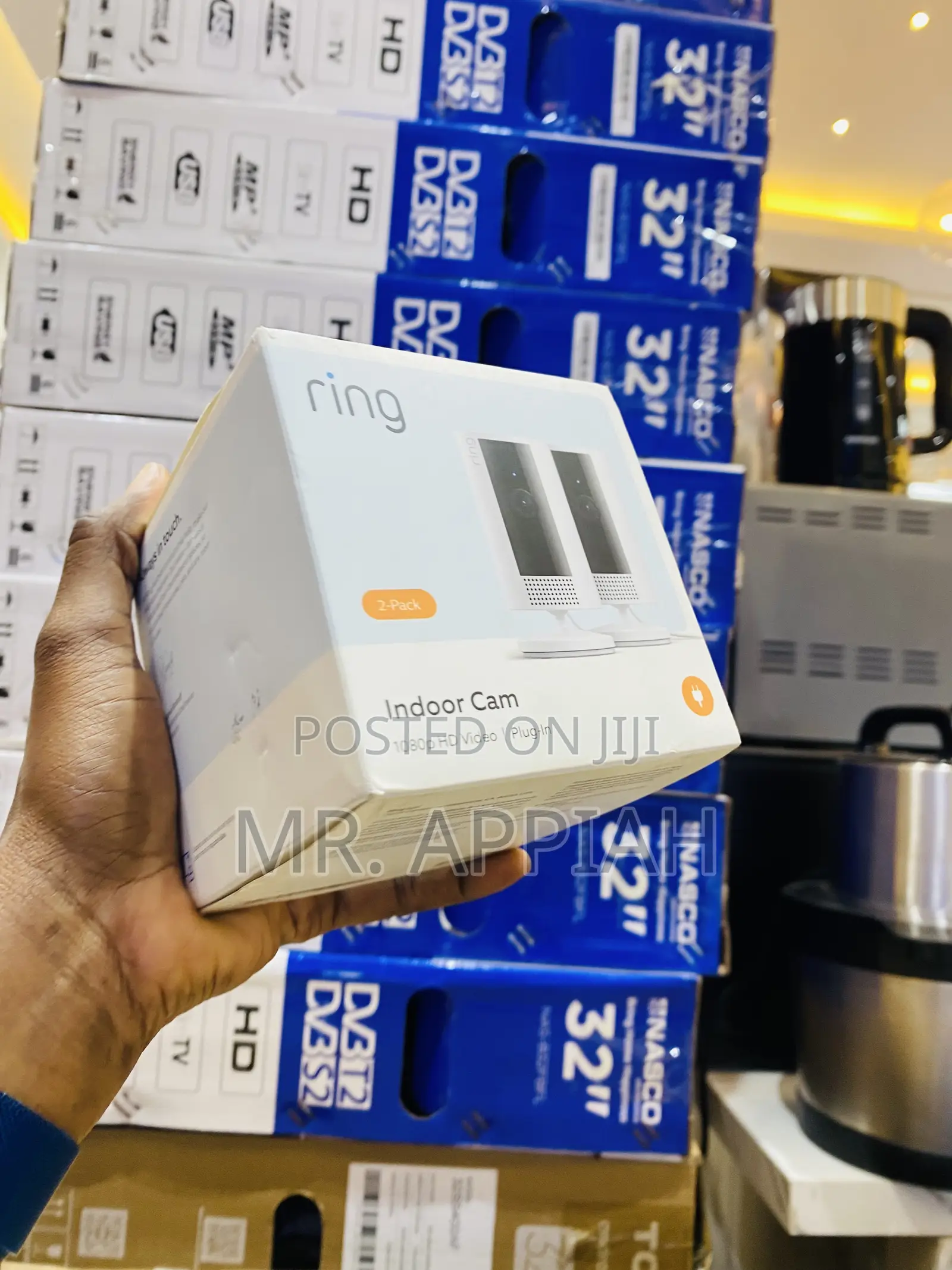 Brand New Ring Wireless Wired Security Camera.