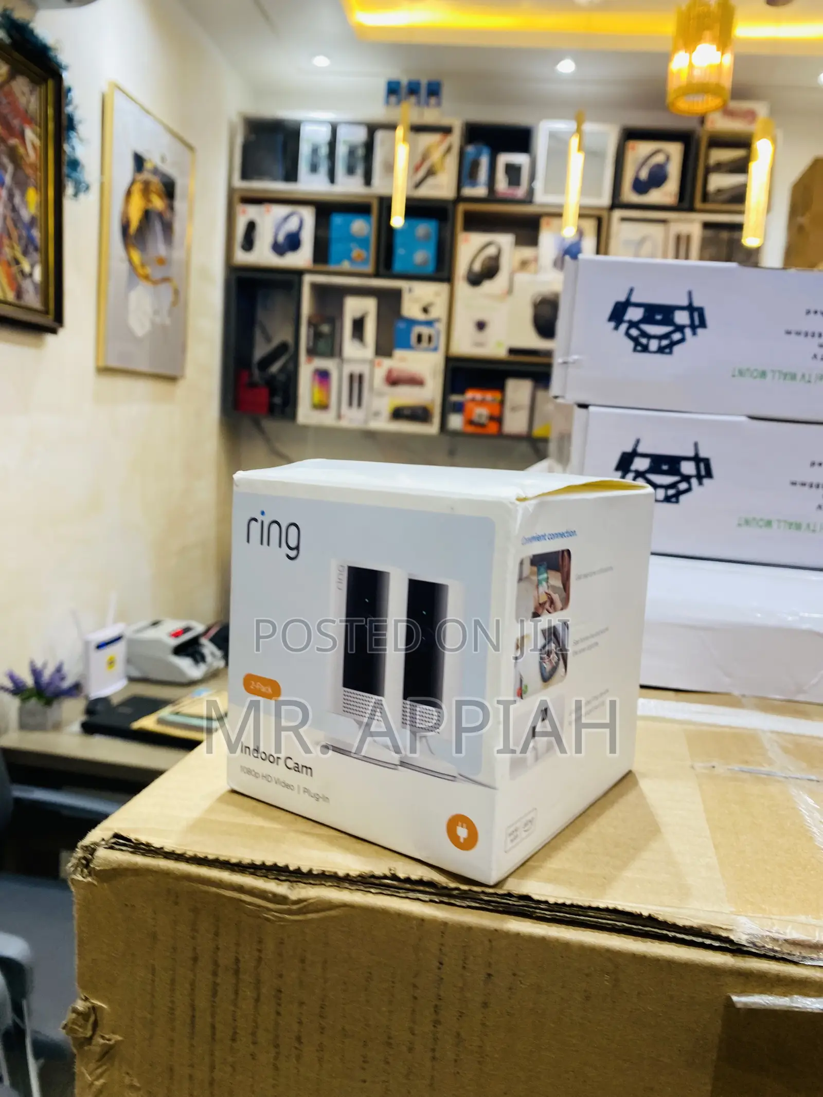 Unique Design Ring Home Security Cameras.