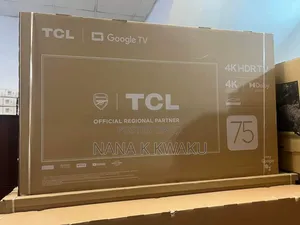 No1 TCL 75inches Smart Uhd Digital TV