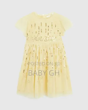 Marks and Spencer Yellow Kids Occasion Dress