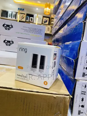 Energy Efficient Ring Indoor Camera(Black).