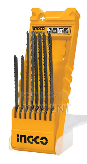 Ingco Jig Saw Blades 8 Set for Metal + Wood + Alum - Akd8088