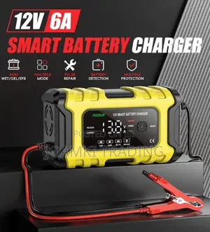 Car Battery Charger,12v, Intelligent Pulse Repair With LCD