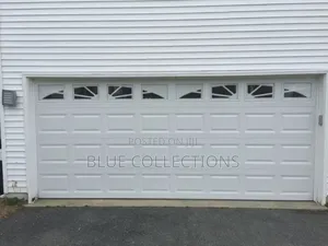 9×8automatic Fanlight Garage Door