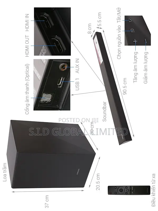 Ultimate Samsung HW-Q600A/XA 3.1ch Soundbar (2021) – 300W