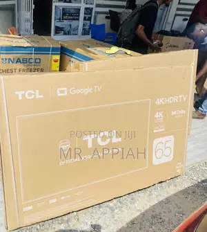 65 Inch Uhd Smart TCL 65p635 Android Television.