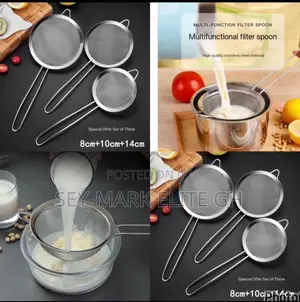 3 Set Colander Seive