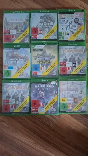 Various Xbox One Games CD From UK