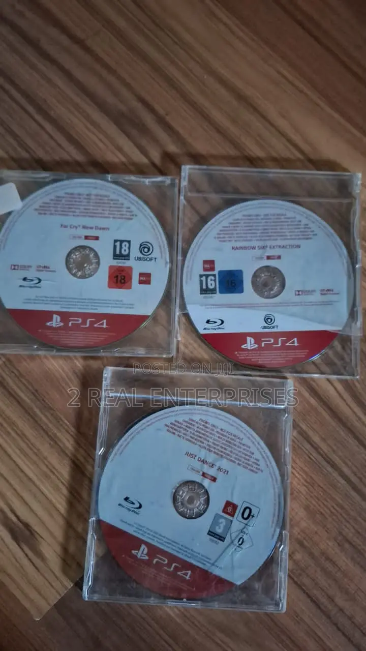 PS4 Far Cry and Other CDS Available