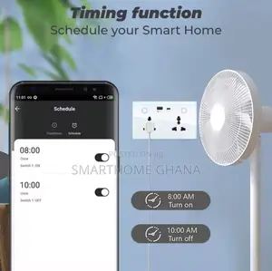 Smart Wall Socket With Type C - Double Outlet