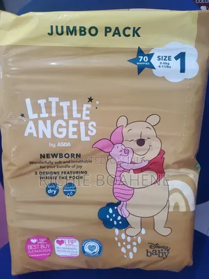 Little Angels Diapers Size 1 and 2