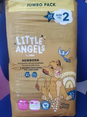 Little Angels Diapers Size 1 and 2