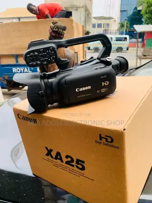 Fresh in Box Anon XA25 Professional Camcorder.