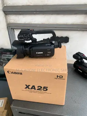 Newly in Stock Canon XA25 Professional Camcorder.