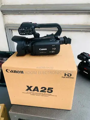 Long Lasting Canon XA25 Professional Camcorder.