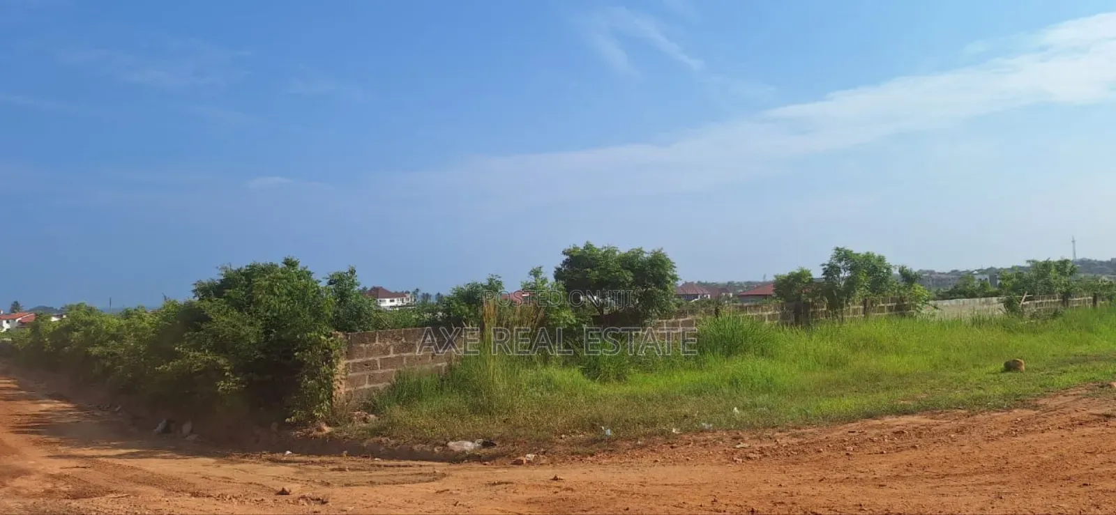 Fresh Demarcation on Plot - Prampram Beach View