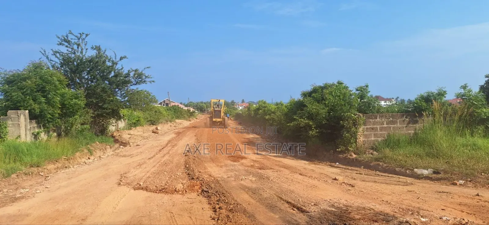 Fresh Demarcation on Plot - Prampram Beach View