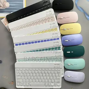 Rechargeable Wireless Bluetooth Keyboard and Mouse