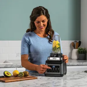 Ninja Mixer With Auto-Iq Food Processor