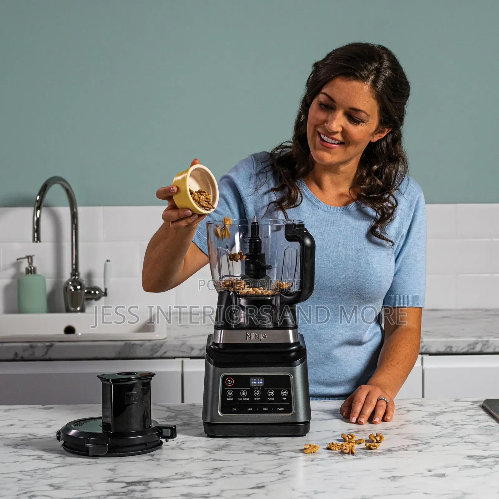 Ninja Mixer With Auto-Iq Food Processor