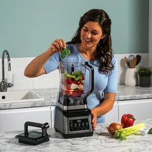 Ninja Mixer With Auto-Iq Food Processor