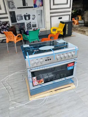 Buy Ferre 60x90 4 Gas Burner, 2 Electric Auto Ignition,Oven