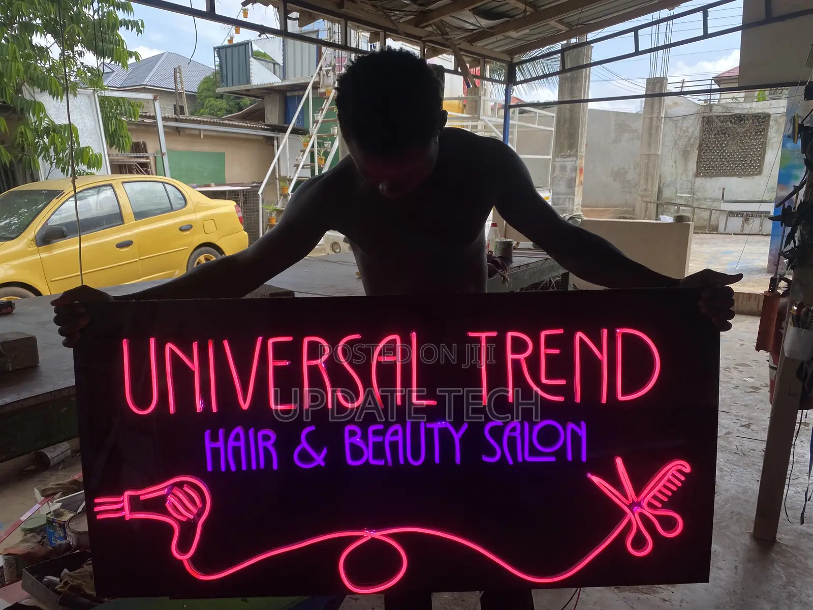 Neon Sign for Shop