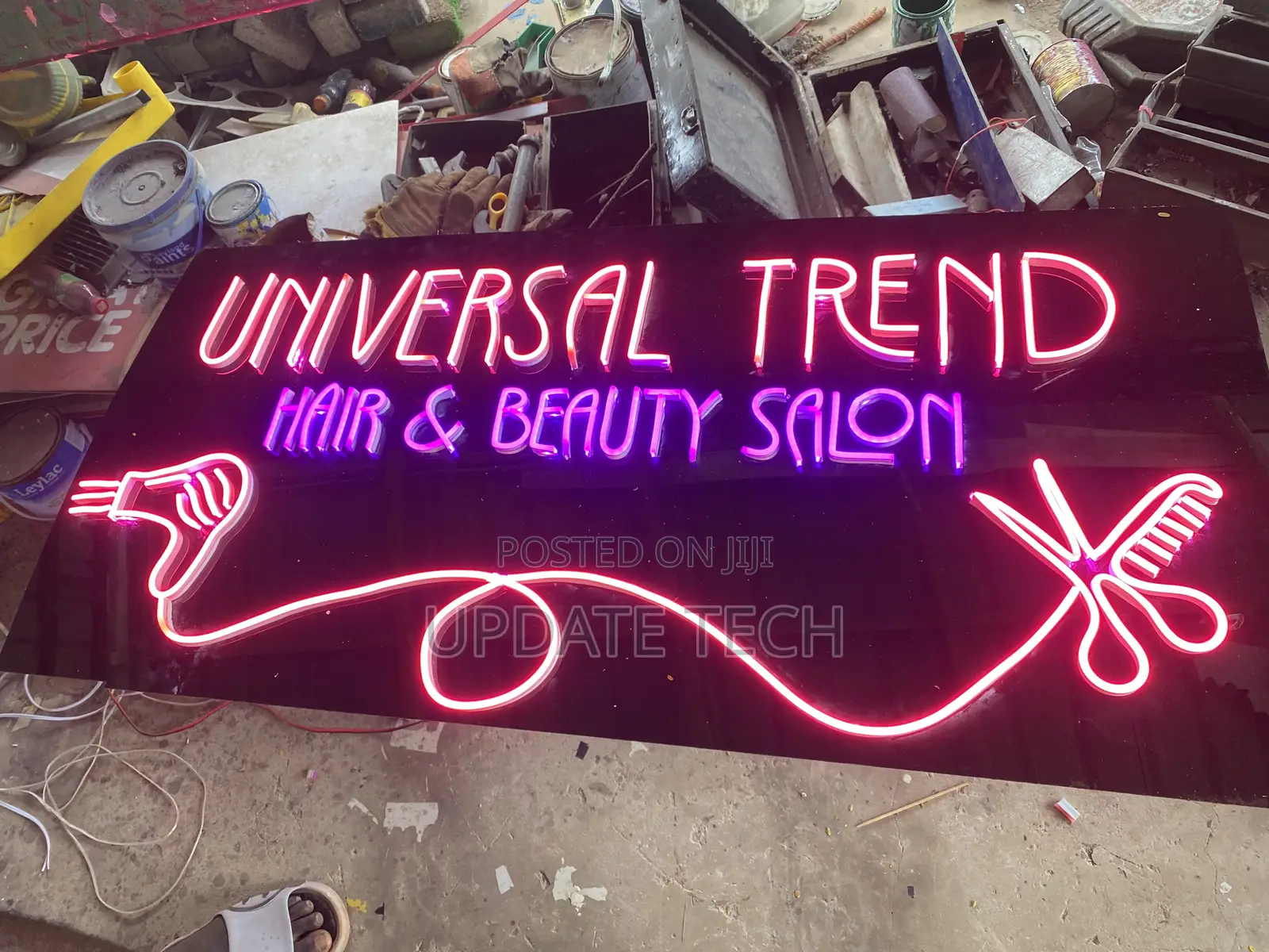 Neon Sign for Shop