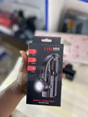Mini Gimbal Stabilizer L18s With Light