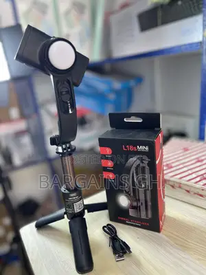 Mini Gimbal Stabilizer L18s With Light