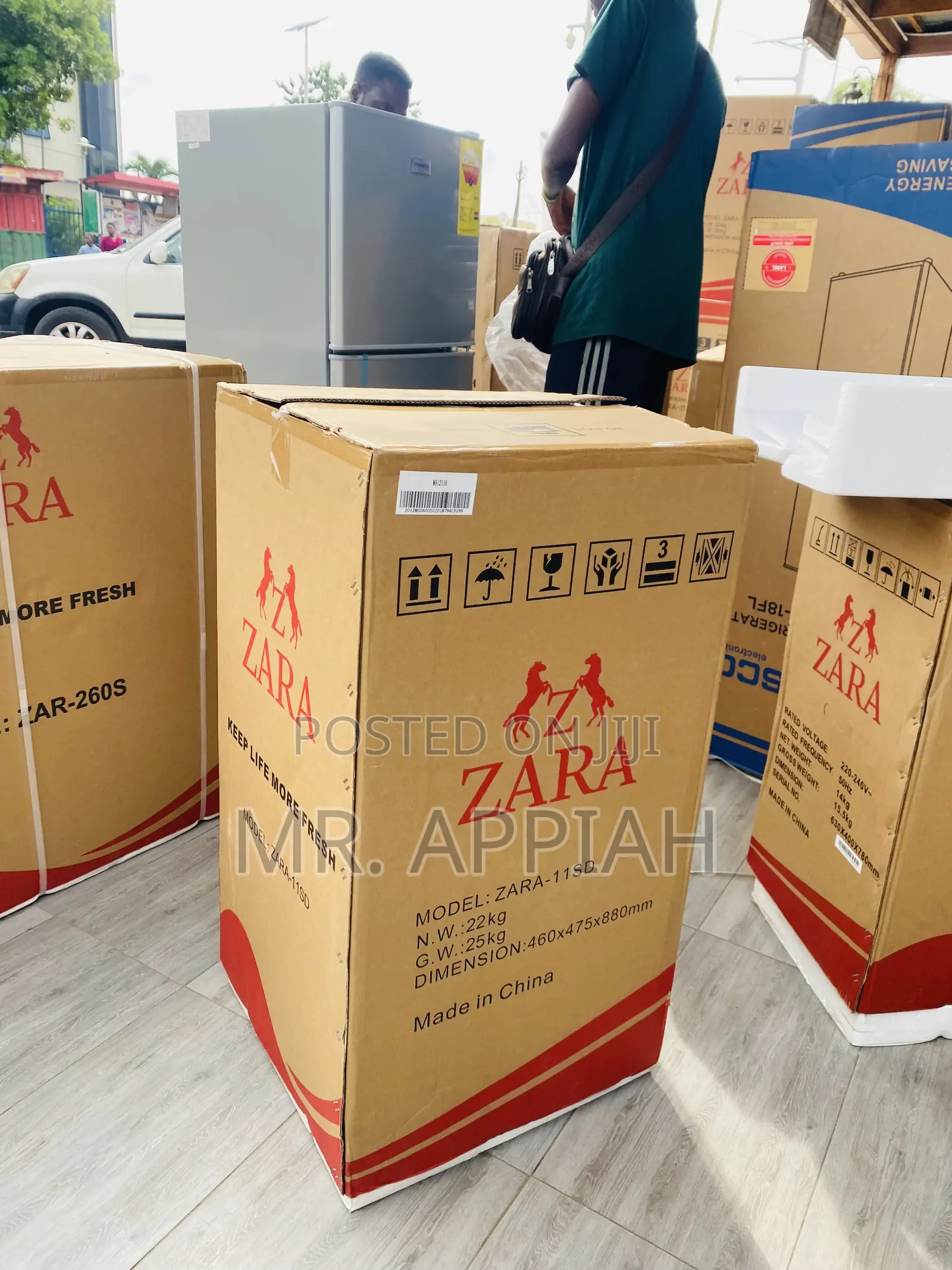 Adorable Zara 1-11s Single Door Table Top Electric Fridge.