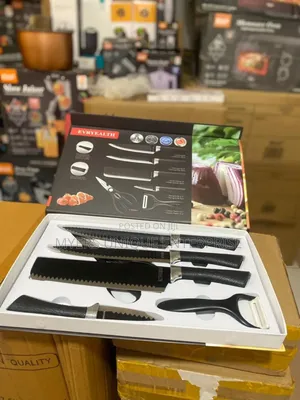 High Quality Big Size 6 Pieces Knife Set