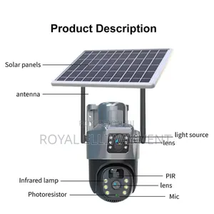 Dual Lens Solar PTZ Camera(All Networks)