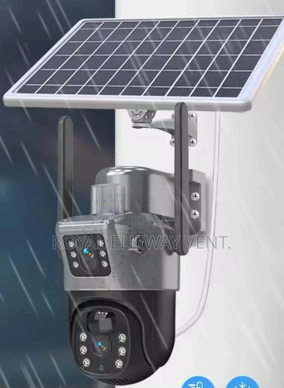 Solar Dual PTZ Camera