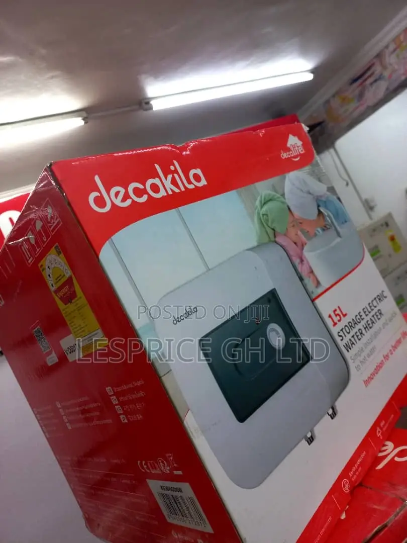 Quality Checked~Decakila 15L Water Heater
