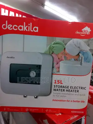 Decakila 15L Water Heater We Got It Perfect