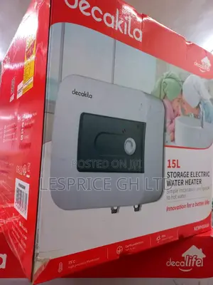 High Capacity!! Decakila 15L Water Heater