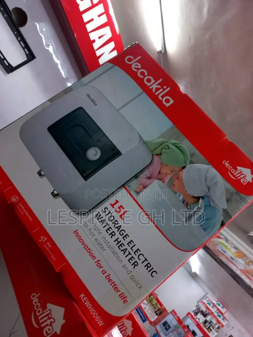 Rainy Season Is Here Get Decakila 15L Water Heater